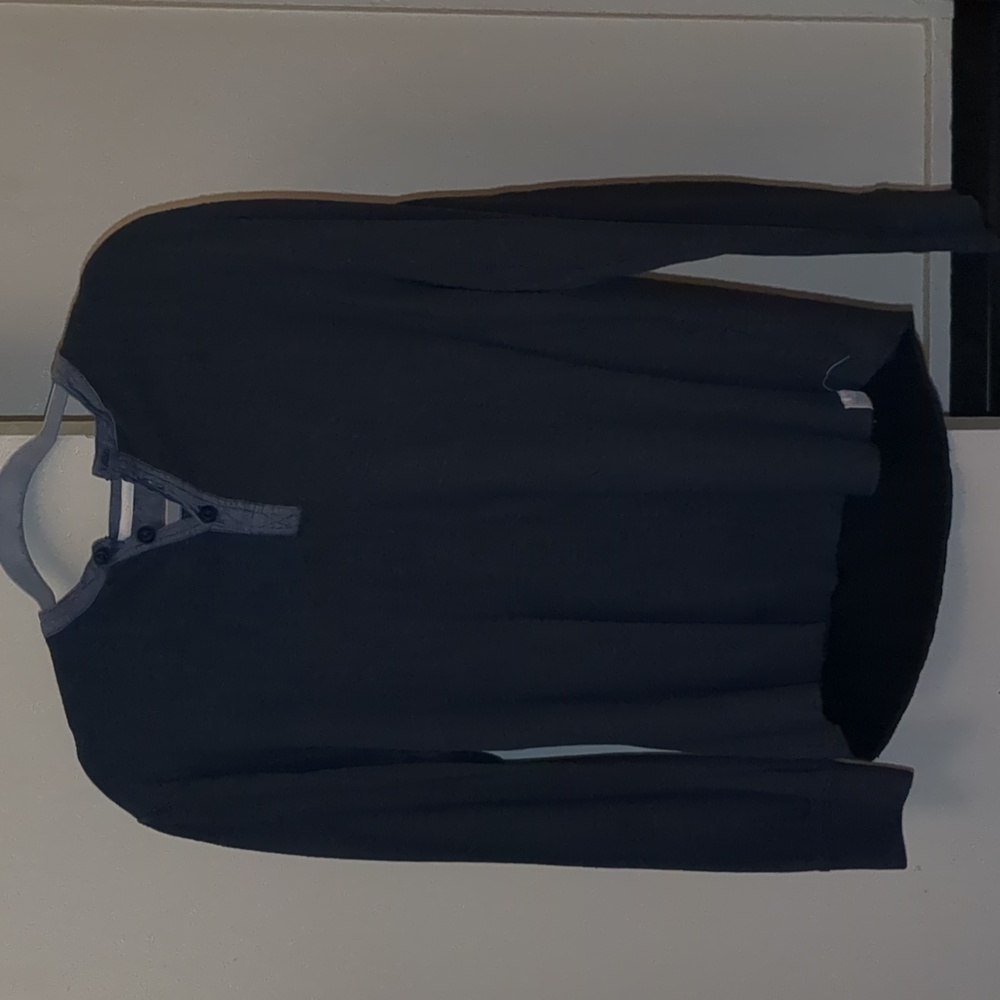 Men's Long Sleeve Henley